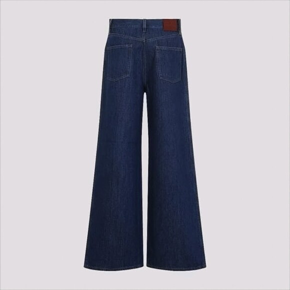 Gucci Wide-Leg Denim Trousers With High Waist - NWT - Picture 3 of 4